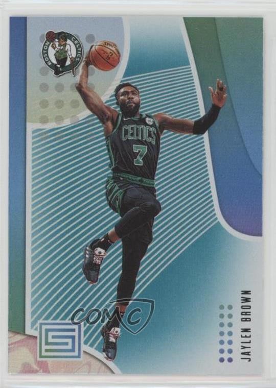 2018-19 Panini Status Aqua Jaylen Brown #98 m6v