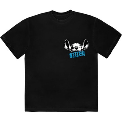Disney Stitch Aloha Collage Official T-Shirt Mens