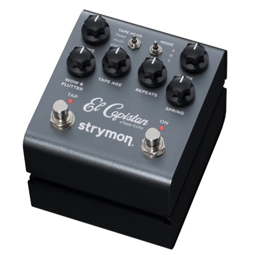 Strymon El Capistan V2 Tape Delay Pedal with MIDI Control and Expression Input