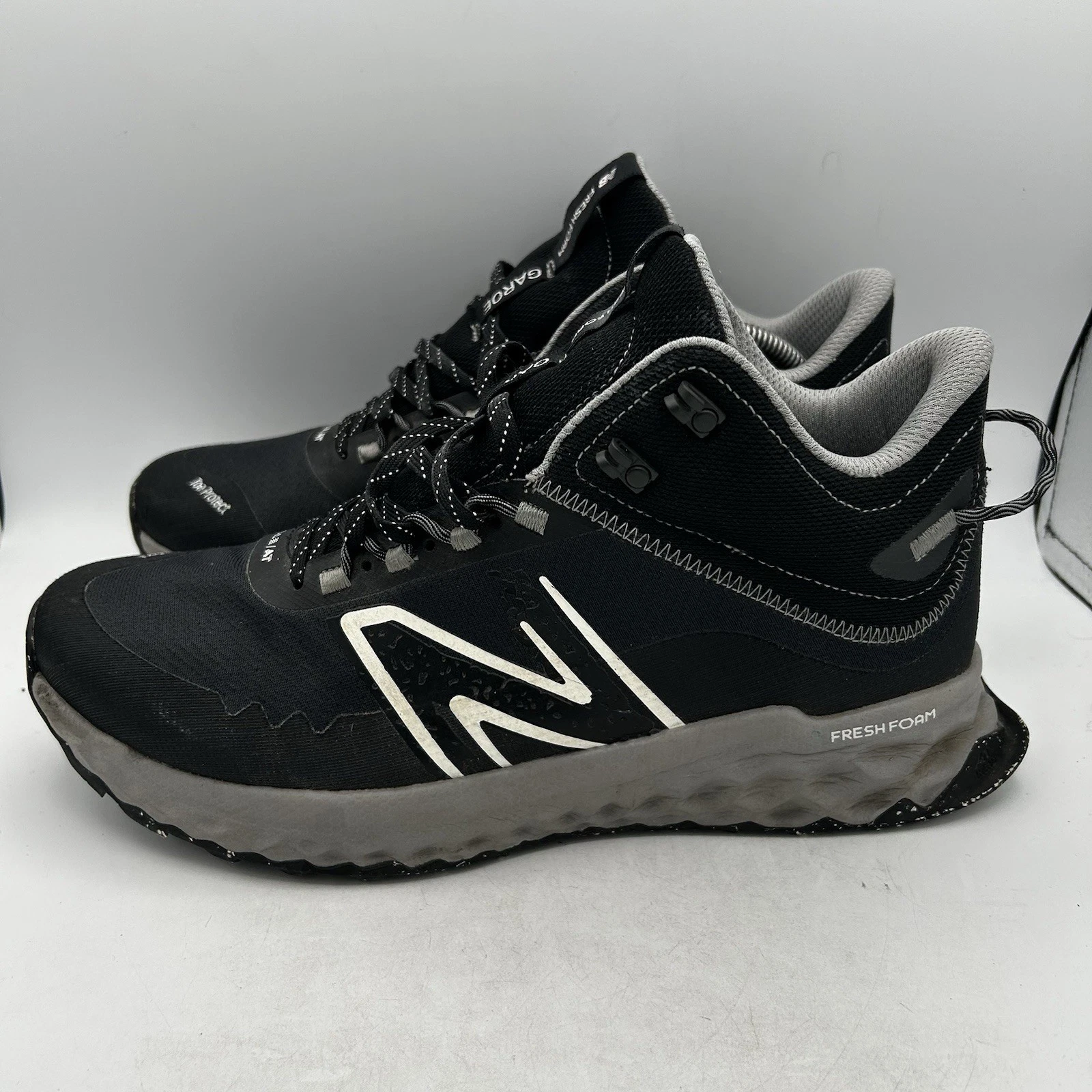 New Balance Fresh Foam Garoe Mid V1 Trail Running Shoes Men’s Size 10 2E Black