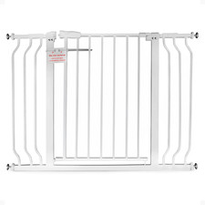 Easy Walk-Thru Safety Gate for Doorways and Stairways with Auto-Close/Hold-Open