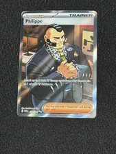 Philippe 110/086 Full Art Trainer Supporter Pokemon Card Chaos Rising