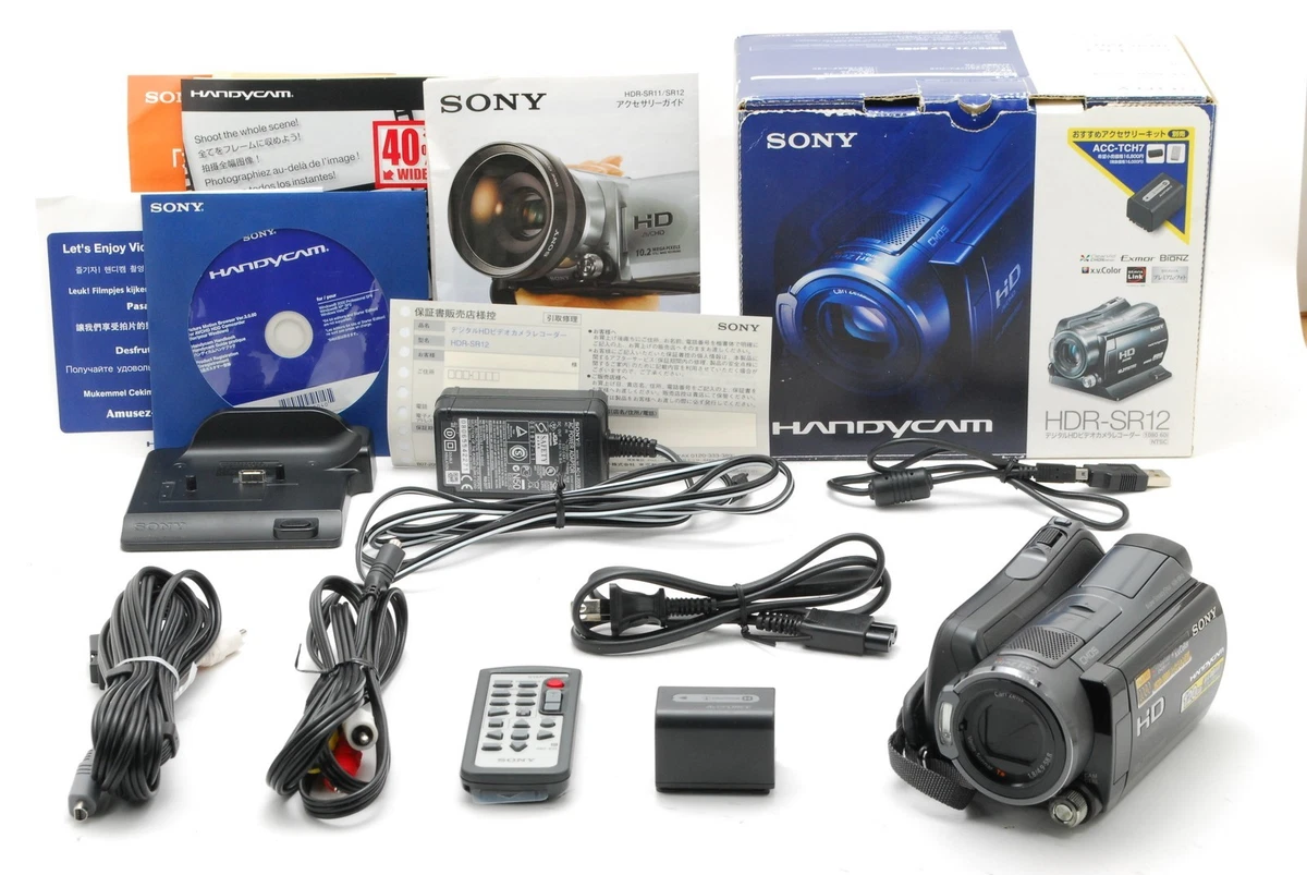 Sony Hdr Sr12 for sale | eBay