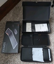 ProtoArc Foldable Keyboard and Mouse, XKM01 Folding Wireless Keyboard Mouse Comb