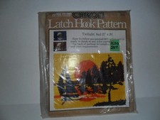 1977 Caron LatchHook Pattern In Original Packaging Sealed