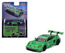 Mini GT 1:64 Porsche 911 GT3 R #80 GTD AO Racing 2023 Sebring 12 Hrs MGT00713