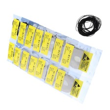 0.5 0.6 0.7mm Assorted Size Silicone Watch Seal O Ring Rubber Gasket 12mm-30mm G