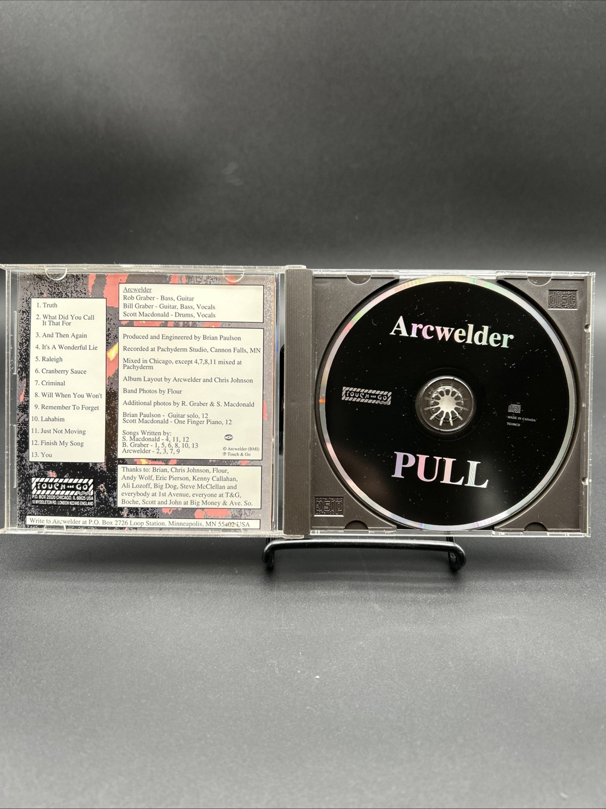 Arcwelder - Pull - CD 1993 - Excellent!! - Free Ship!