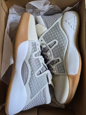 Adidas Pro Vision D96945/US 9.5 Men's Off White Suede  Basketball Trainers