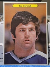 80-81 O-Pee-Chee Ian Turnbull Jumbo 5x7 Card 🚨🚨🚨 Toronto Maple Leafs 