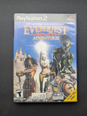 EverQuest Online Adventures (PlayStation 2, 2003) Ps2 Game Complete!