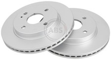 2x A.B.S. Bremsscheibe BESCHICHTET 18540 für MAZDA DE3FS BiFuel MZR DE5FS
