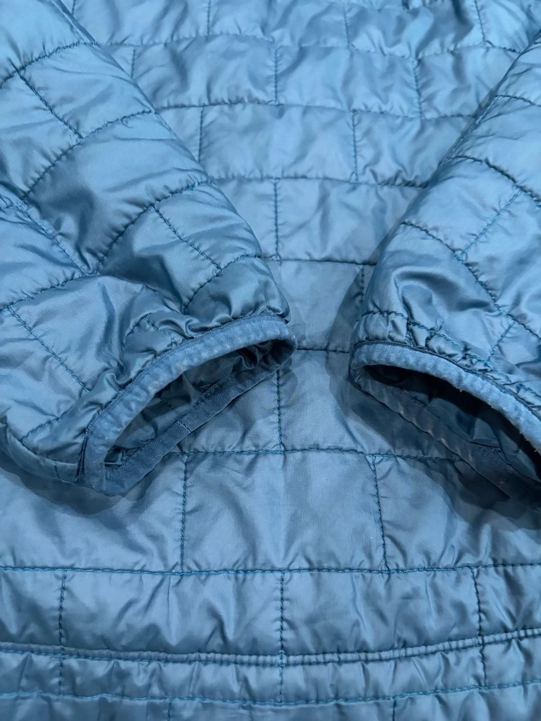 Patagonia Men's Nano Puff Jacket Teal Blue Size M image 7