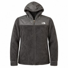 The North Face Womens Large Black Fleece Hoodie Full Zip Jacket