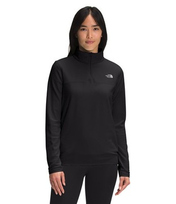 The North Face Women's TKA Glacier 1/4 Zip, TNF Black, XS