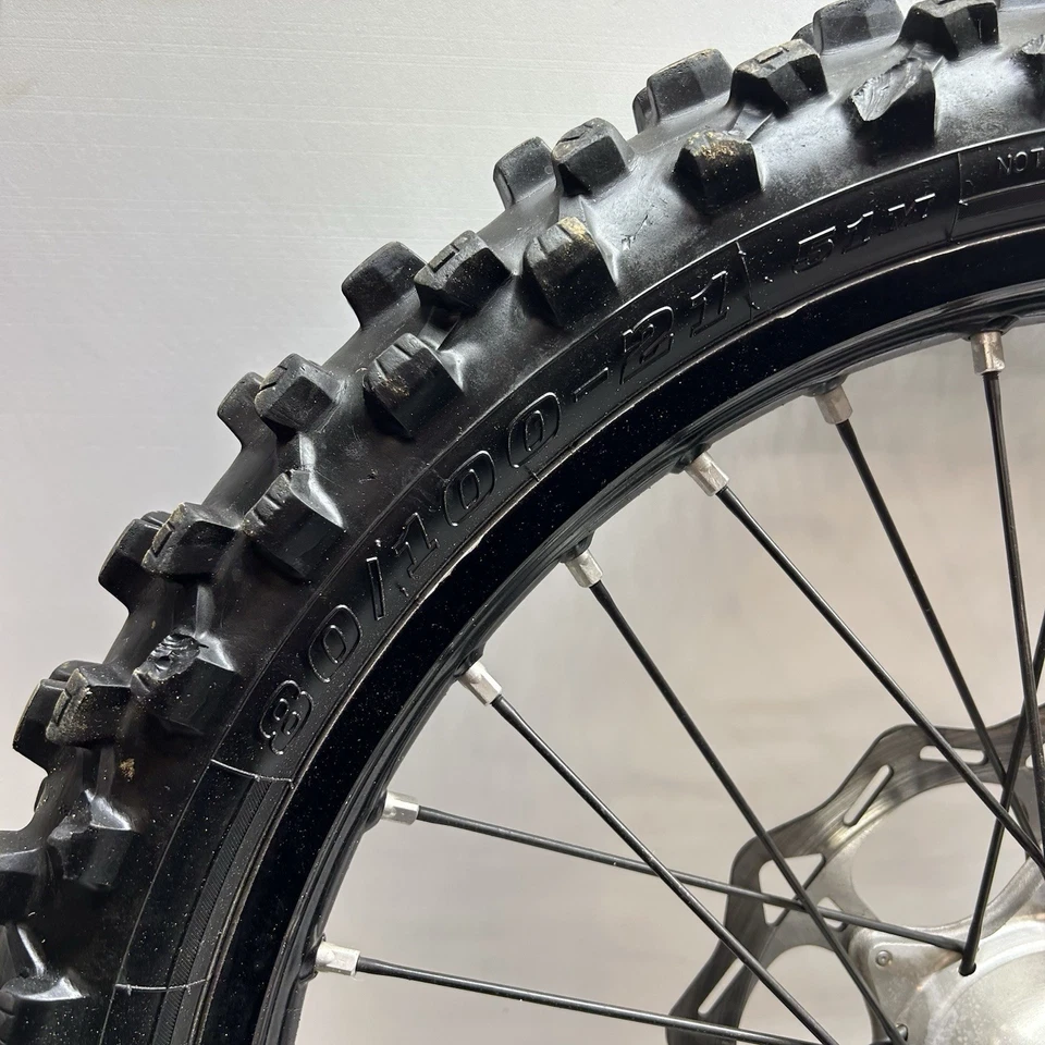 KTM350SXF KTM 350 SXF 2022 montaje de rueda delantera completo OEM 7900900144430 Foto 3 de 4