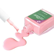 Nail Strengthener Polish for Thin Nails: Soft Pink 15ml 6 in 1 Natural Nail H...