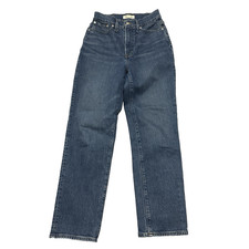 Madewell Jeans Womens 26x28 The Perfect Vintage Straight Jean Mid rise