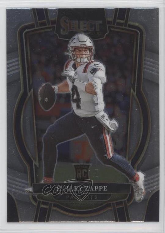 2022 Panini Select Club Level Bailey Zappe #231 Rookie RC 0a3