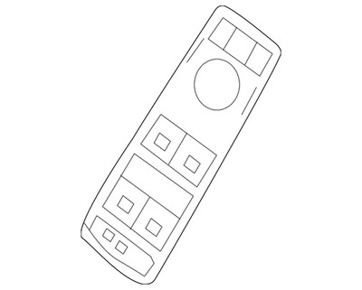 Genuine Mercedes-Benz Switch Block 212-905-41-07-65-9107