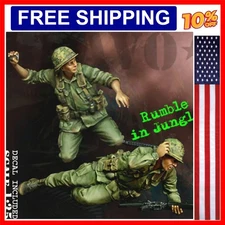 1/35 Scale Resin Figure Model Kits Historical Military Miniature Hobby Toy Us...