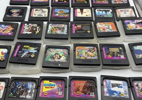 Sega Game Gear GG Games Carts Tested - U Pick & Choose A - Z + Console and Shell