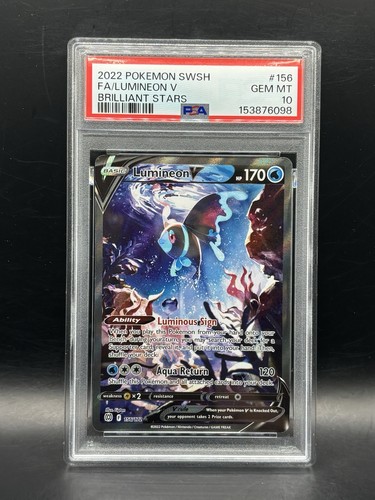 Lumineon V graded PSA 10 for sale on eBay