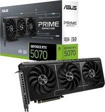 ASUS Prime RTX 5070 12GB GDDR7, PCIe 5.0, HDMI, DP 2.1, Axial Fans-Graphics Card