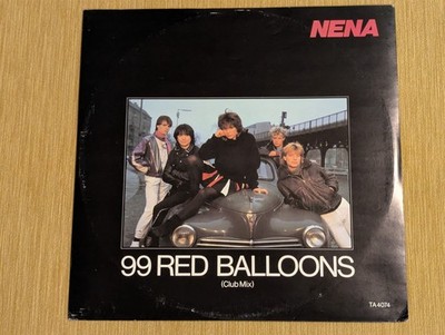 Nena - 99 Red Balloons (Club Mix) - 12'' Vinyl Maxi-Single Record - 1983 - VG/VG 