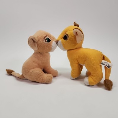 Vtg 1993 Mattel Disney The Lion King Simba Nala Kissing Cubs