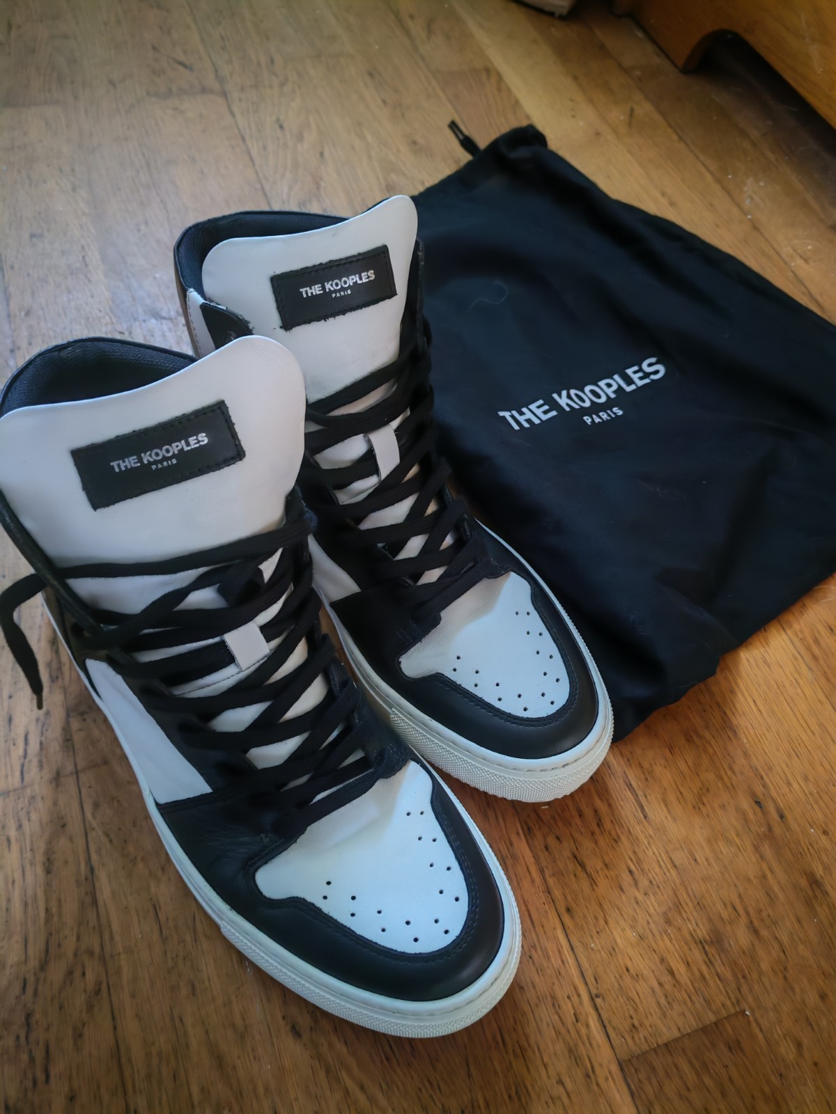 The Kooples Paris High top Boots Size 42 / UK 8 / US 8.5 RRP £450 image 2