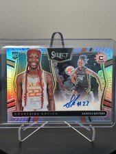 2025 PANINI SELECT WNBA SANIYA RIVERS RC COURTSIDE ACTION AUTO