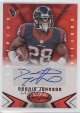 2014 Certified Signatures Mirror Red 19/49 Dennis Johnson #S-DJ Auto 0a3