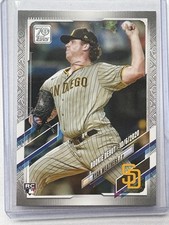 2021 Topps Update Ryan Weathers Platinum Anniversary 18/70 RC #US178 Yankees SP