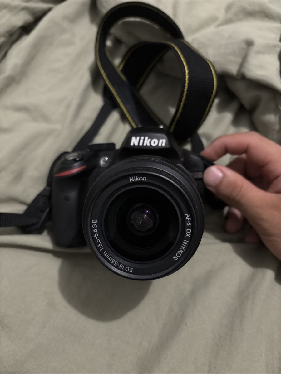 Nikon D D3200 24.2 MP Digital SLR Camera - Black for sale online