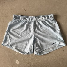 Nike Dri-Fit Running Shorts Women's Size Medium Gray Workout Athletic Bottoms