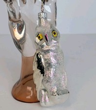 NWT Vintage White Snowy Owl Ornament Midwest of Canon Falls Poland 