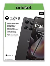 Motorola moto g stylus 2026 128GB, 8GB RAM Prepaid Cricket Wireless