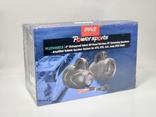 Pyle 4 Inch Bluetooth Marine Speakers Wakeboard Tower Off Road Waterproof