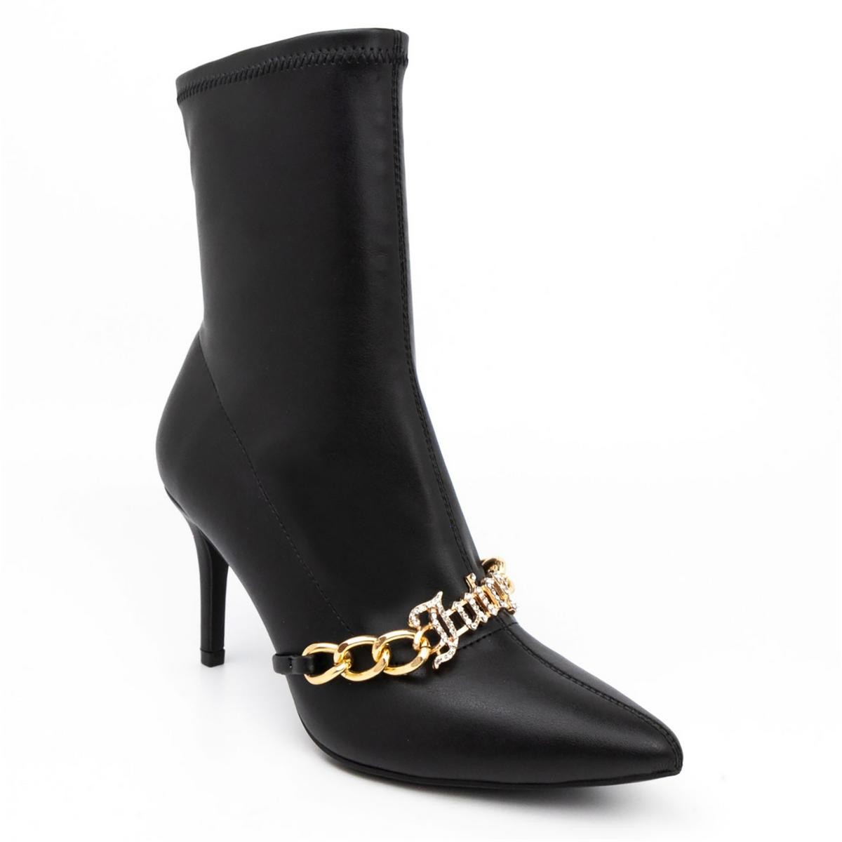 Женские ботильоны-ботильоны Tommi Juicy Couture черного цвета на цепочке размер 65 B M BHFO 9926 10390₽