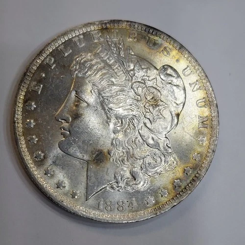 1884 O Morgan Silver Dollar $1 Coin Uncirculated  Gem BU ++