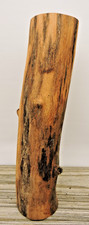 12" Beech Wood Stick Log Chuk 3"D Driftwood Spalted Knotty Craft