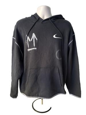 Nike Off-White ''13'' Spray Arrows Hoodie-Black-Size L-BNWOT