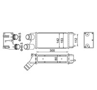 Hart LadeluftküHler FüR CitroëN Berlingo Kasten 1.6 Hdi 90 16V Peugeot Partner