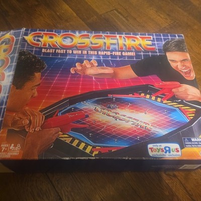 Crossfire 2016 Edition Hasbro Marble Launching Rapid-Fire Retro Game