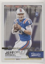 2016 Panini Classics Rookies Timeless Tributes Gold 1/10 Jeff Driskel #214 03xg