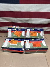 4x10pk E5603-MW Leviton Decora Edge 15 amps 3...