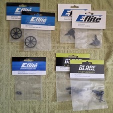 Eflite / Blade CX 7 Item Parts Lot RC Heli Helicopter NIP NOS