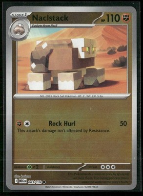 Naclstack ME01: Mega Evolution 083/132 Reverse Holo NM