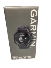 Garmin Approach S12 Golf GPS SYR 158277,010-02472-00, EP 5013332 Black